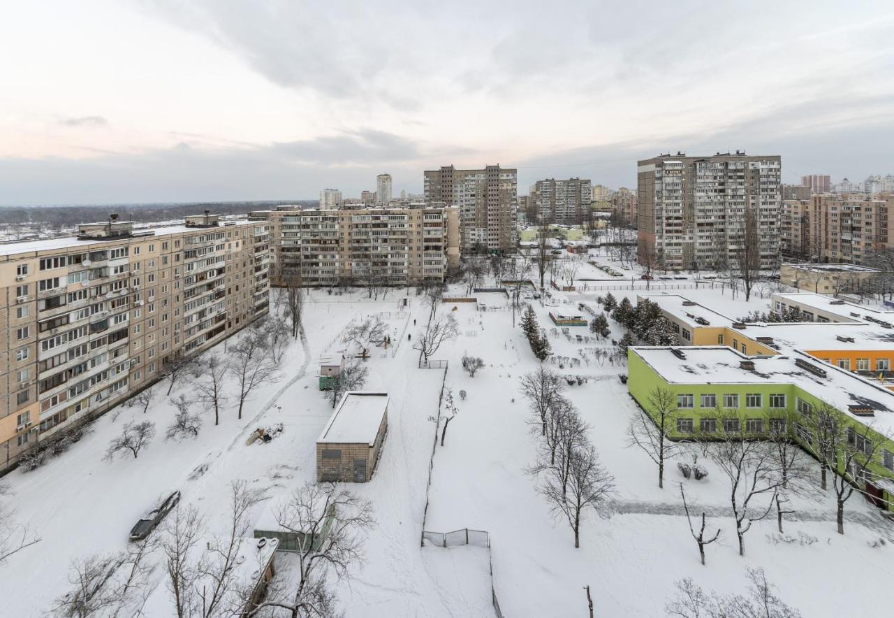 Уютная Квартира Для Семьи На Оболони Apartment Киев Екстериор снимка